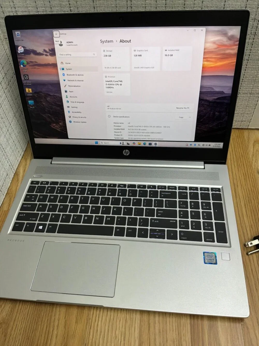 HP probook 450
